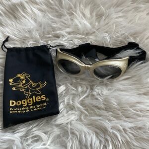 Doggles Chrome Dog Goggles